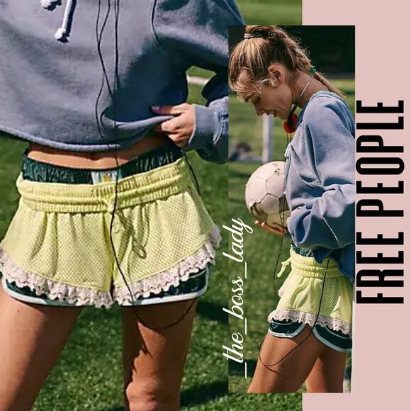 Free People Pants - Free People shorts activewear sportswear stretchy yoga workout gym Medium